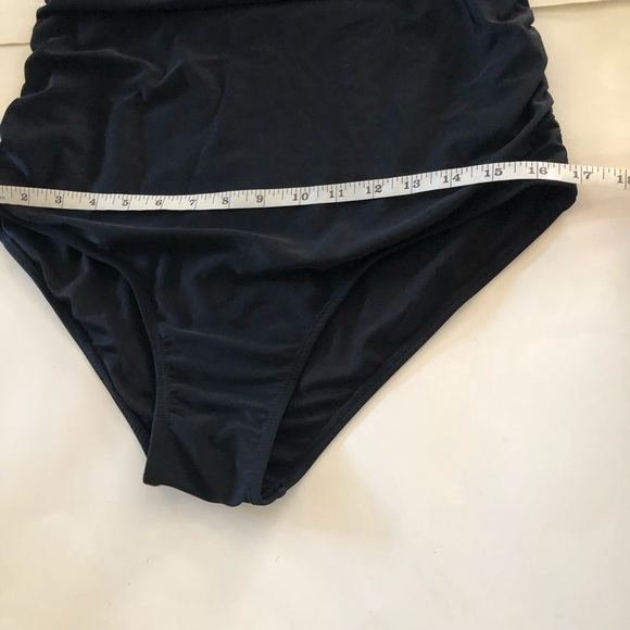 Daci Women’s Crossover High Waisted Cutout Open Back One Piece Swimwear Size 14W - Picture 15 of 15